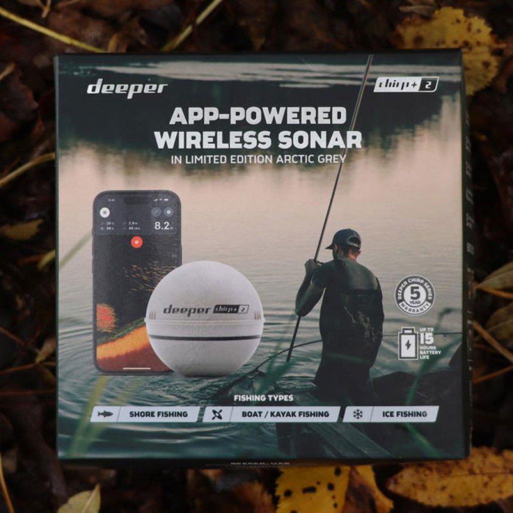 Ехолот Deeper Smart Sonar CHIRP+ 2.0 Limited Edition Grey (23564065) - фото 10