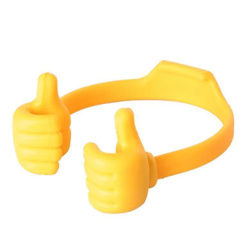 Держатель универсальный для телефона OK stand подставка Желтый (KG-11414) Держатель универсальный для телефона OK stand подставка Желтый (KG-11414)