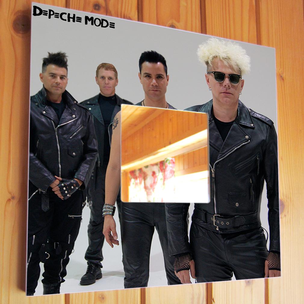 Зеркало декоративное "Депеш мод" 260х260 мм (M03467)