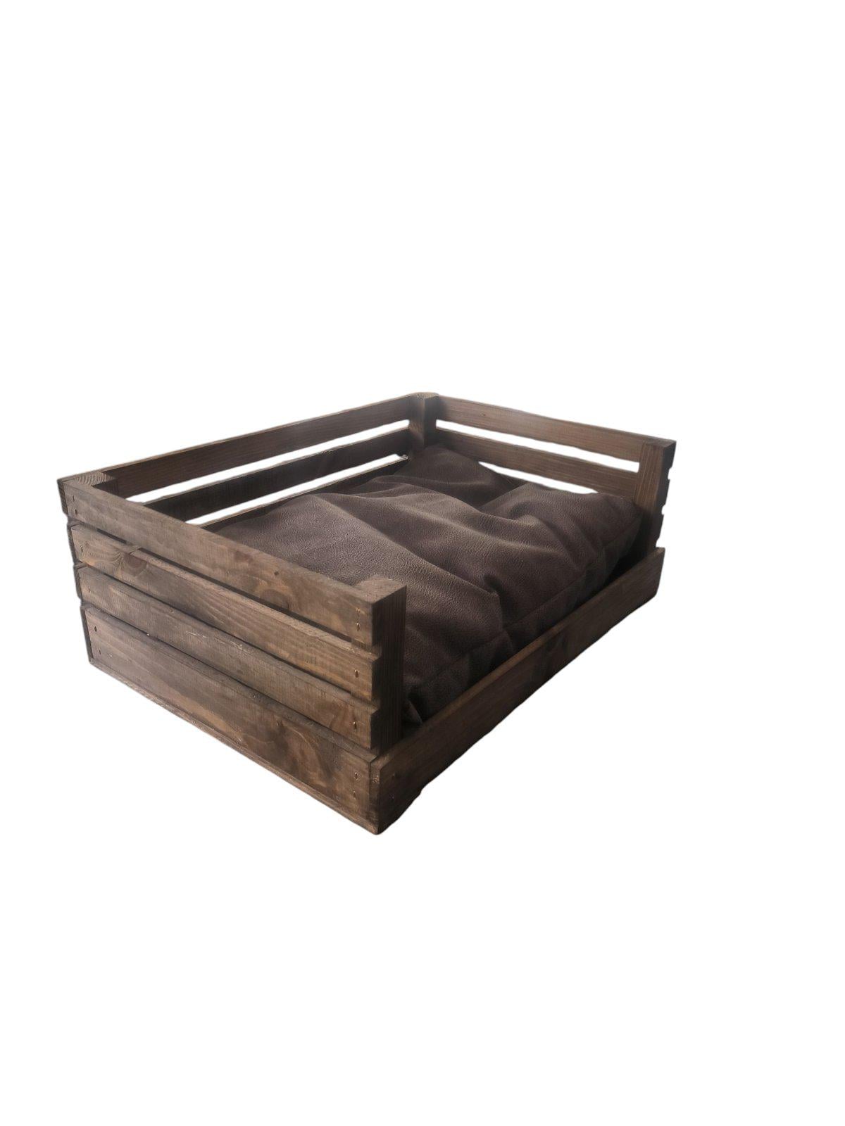 Лежак котячий 50x34x18 см Коричневий (27210907) Лежак котячий 50x34x18 см Коричневий (27210907)