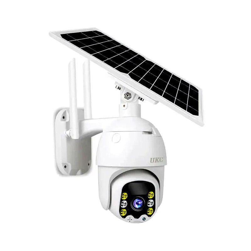 Камера поворотна вулична IP Solar PTZ із сонячною панеллю Камера поворотна вулична IP Solar PTZ із сонячною панеллю