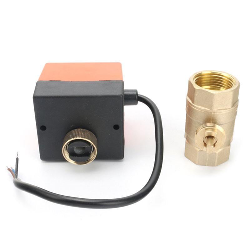 Клапан моторизований латунний кульовий 220В 1" - фото 3 Клапан моторизований латунний кульовий 220В 1" - фото 3