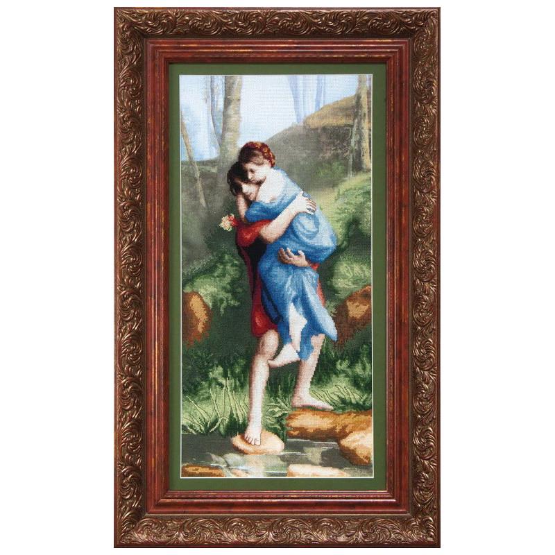 Набор для вышивания крестиком Чарівна Мить ВТ-507 По мотивам Э. Леви Головокружение от любви (16416)