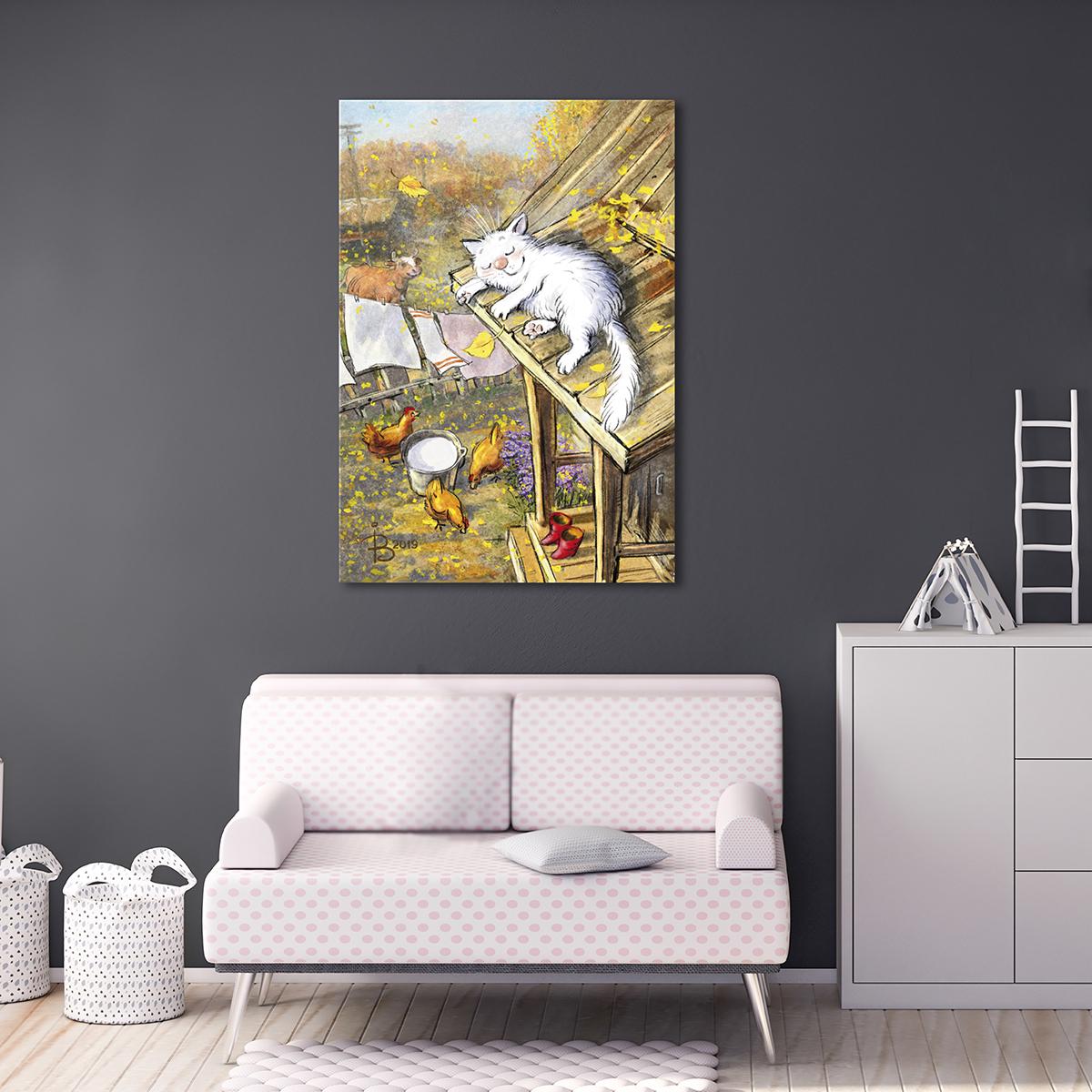 Модульная картина Осеннее счастье 1 модуль 30х45 см