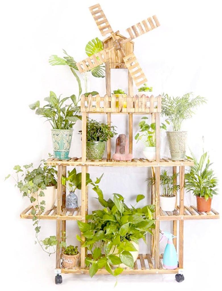 Подставка для цветов из дерева Жумельер Бланже (ЦВД-013901)