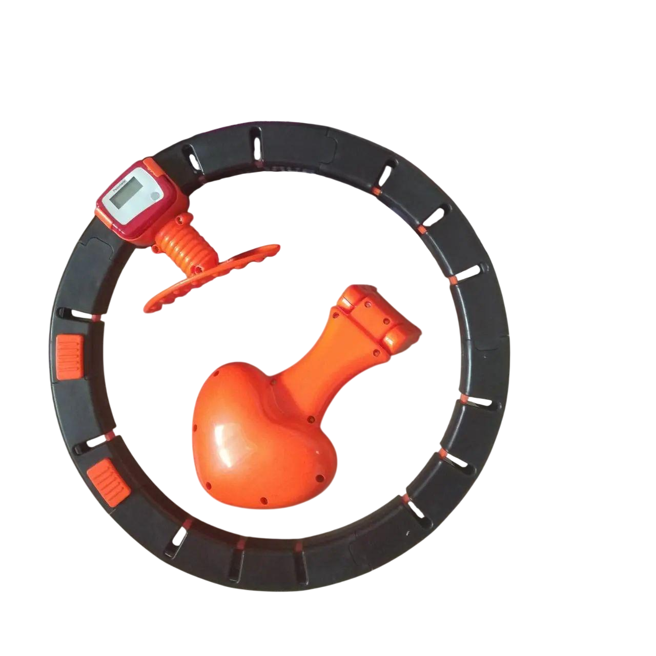 Хулахуп для похудения с утяжелителем Hula Hoop пластиковый 60-108 см (opt-20376)