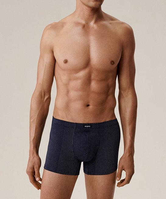 Трусы боксеры мужские Atlantic 3MH-218 классического кроя со средней посадкой 3 шт. 4XL Кобальт/Деним/ - фото 2 Трусы боксеры мужские Atlantic 3MH-218 классического кроя со средней посадкой 3 шт. 4XL Кобальт/Деним/ - фото 2