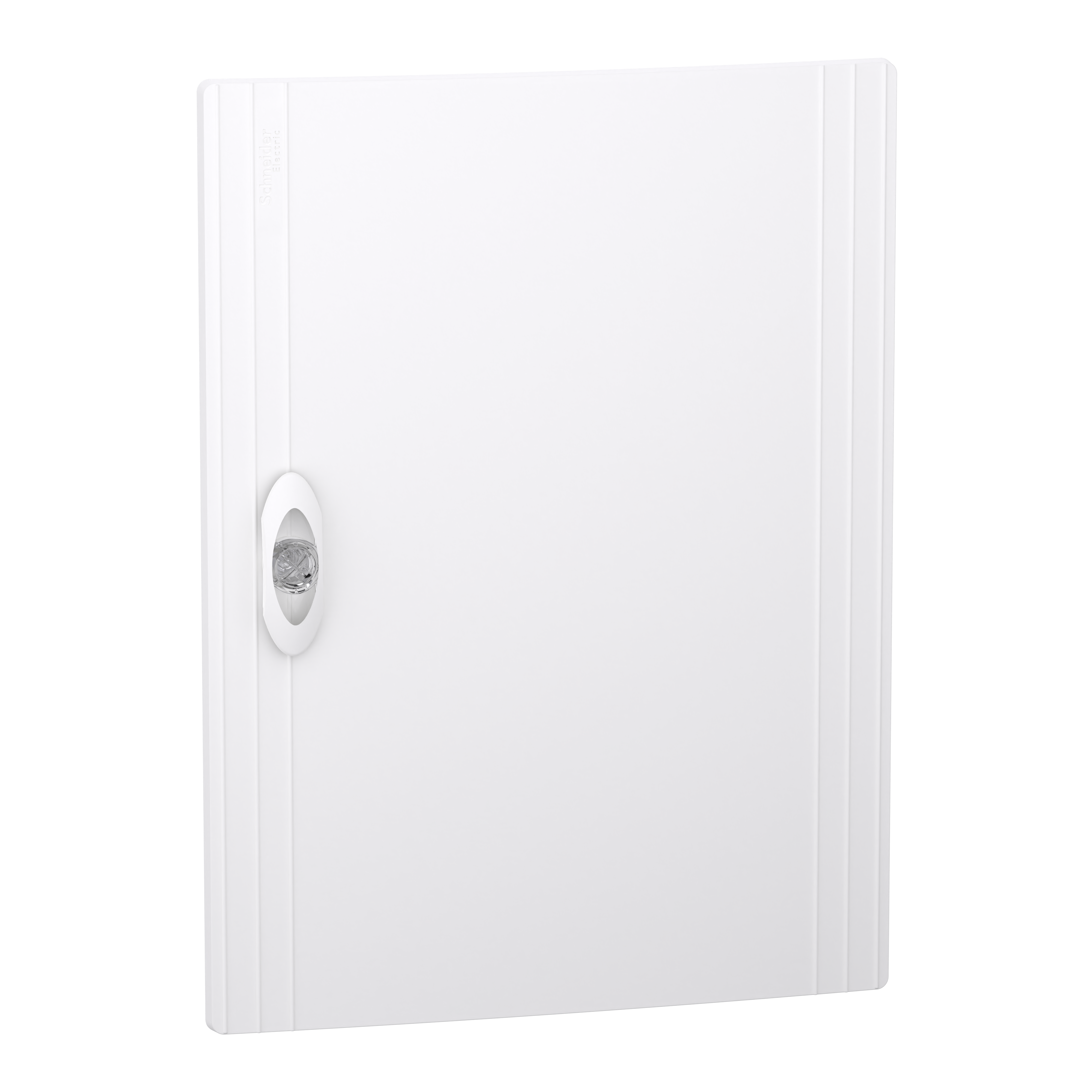 Дверь Schneider Electric PrismaSeT XS пластик 302x450x20 мм для щита 2 ряда 13 модулей сплошные Белый (LVSXDP213)