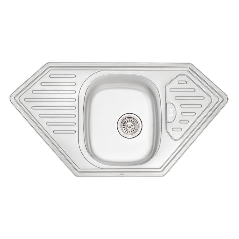 Мойка кухонная Q-tap 9550 Satin 0,8 мм (QT9550SAT08)
