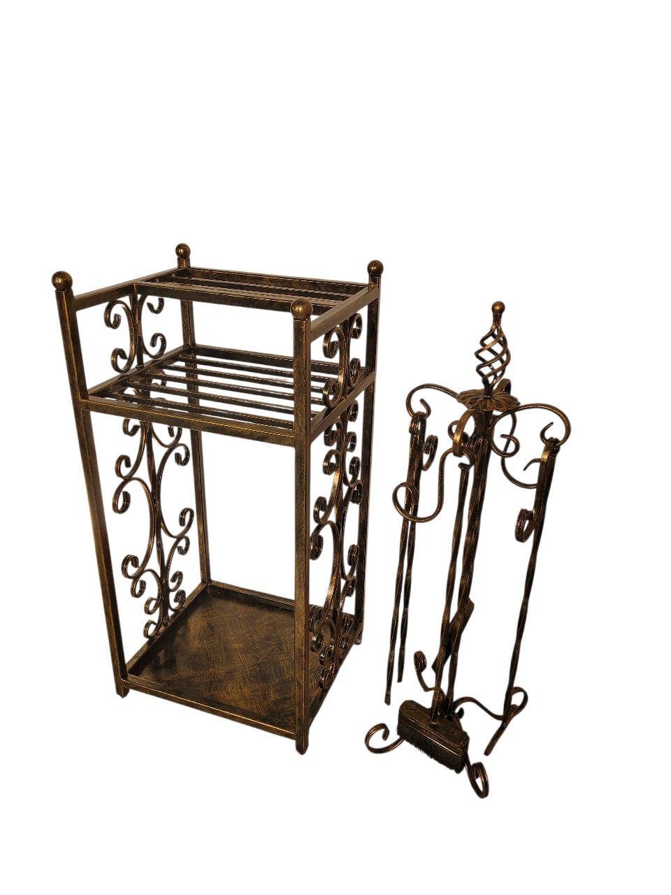 Комплект к камину 2 Бронзовый (2525688366)