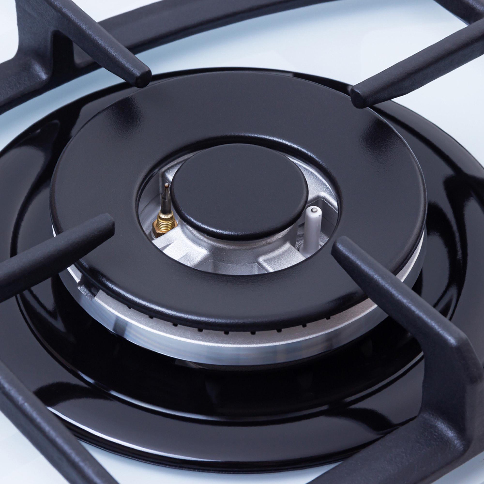Варочная поверхность газовая WEILOR GG W 614 WH - фото 6 Варочная поверхность газовая WEILOR GG W 614 WH - фото 6