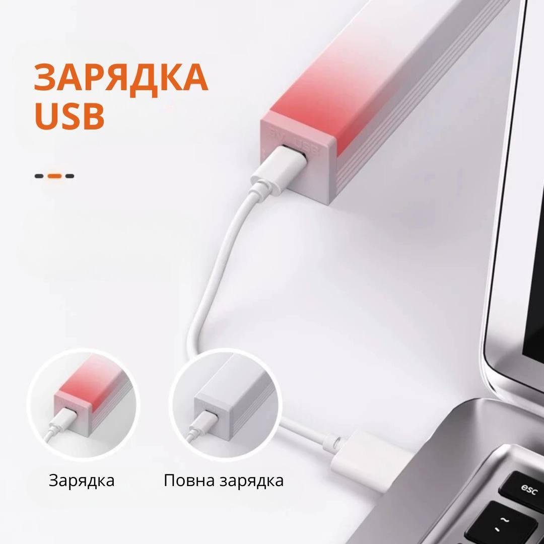 Лампа бездротова BodasanLED з датчиком руху 50 см (2467758507) - фото 2 Лампа бездротова BodasanLED з датчиком руху 50 см (2467758507) - фото 2