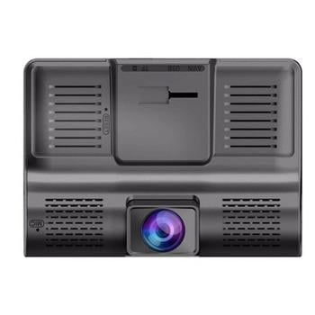 Видеорегистратор с камерой заднего вида Черный (G42)