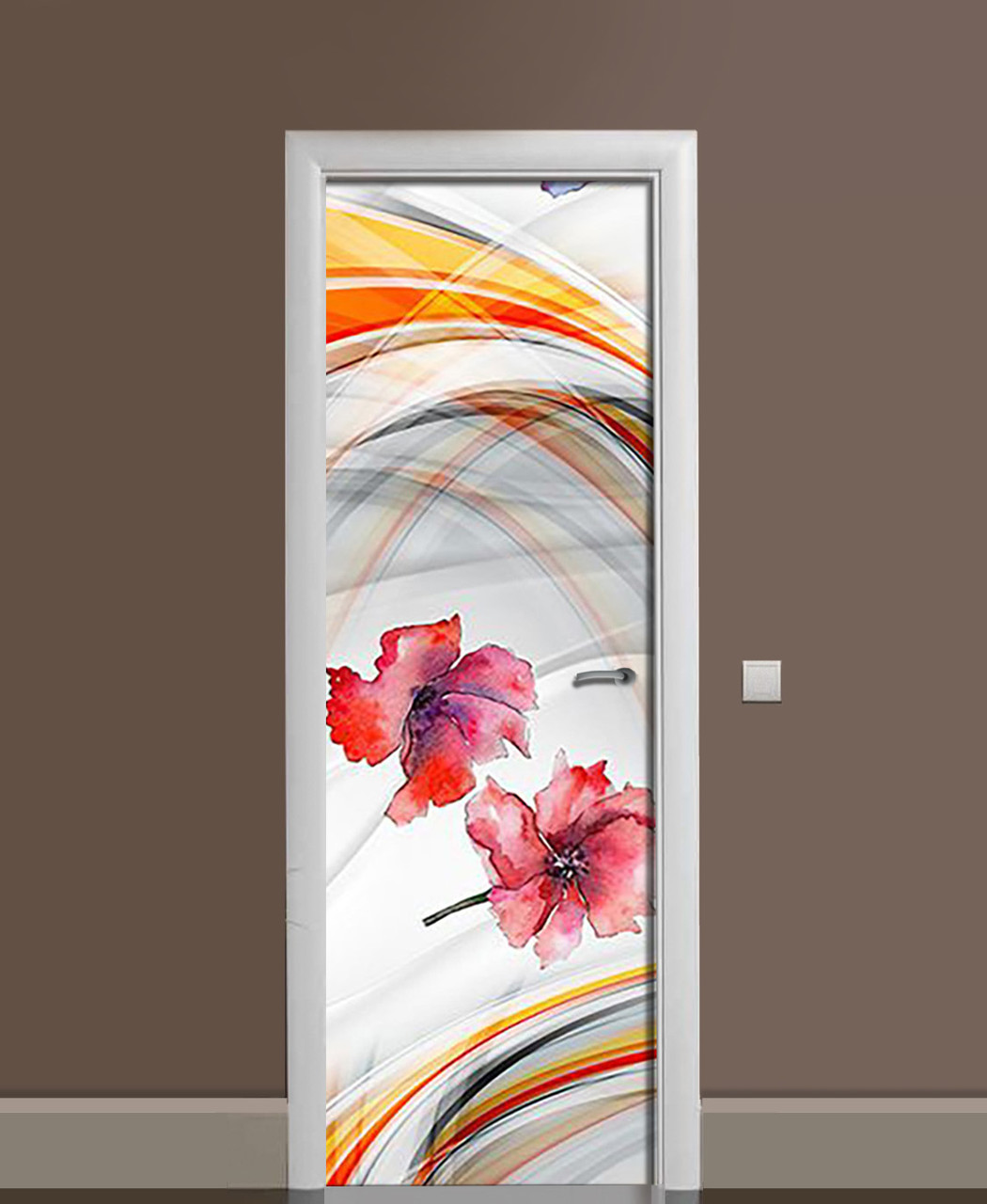 Наклейка 3D на двери Zatarga Головокружение 650х2000 мм виниловая (1323468010) Наклейка 3D на двери Zatarga Головокружение 650х2000 мм виниловая (1323468010)