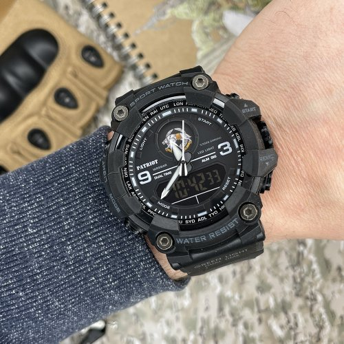 Наручные часы Patriot 001BKSSO с символикой ССО Чорный (2101028645) - фото 2 Наручные часы Patriot 001BKSSO с символикой ССО Чорный (2101028645) - фото 2