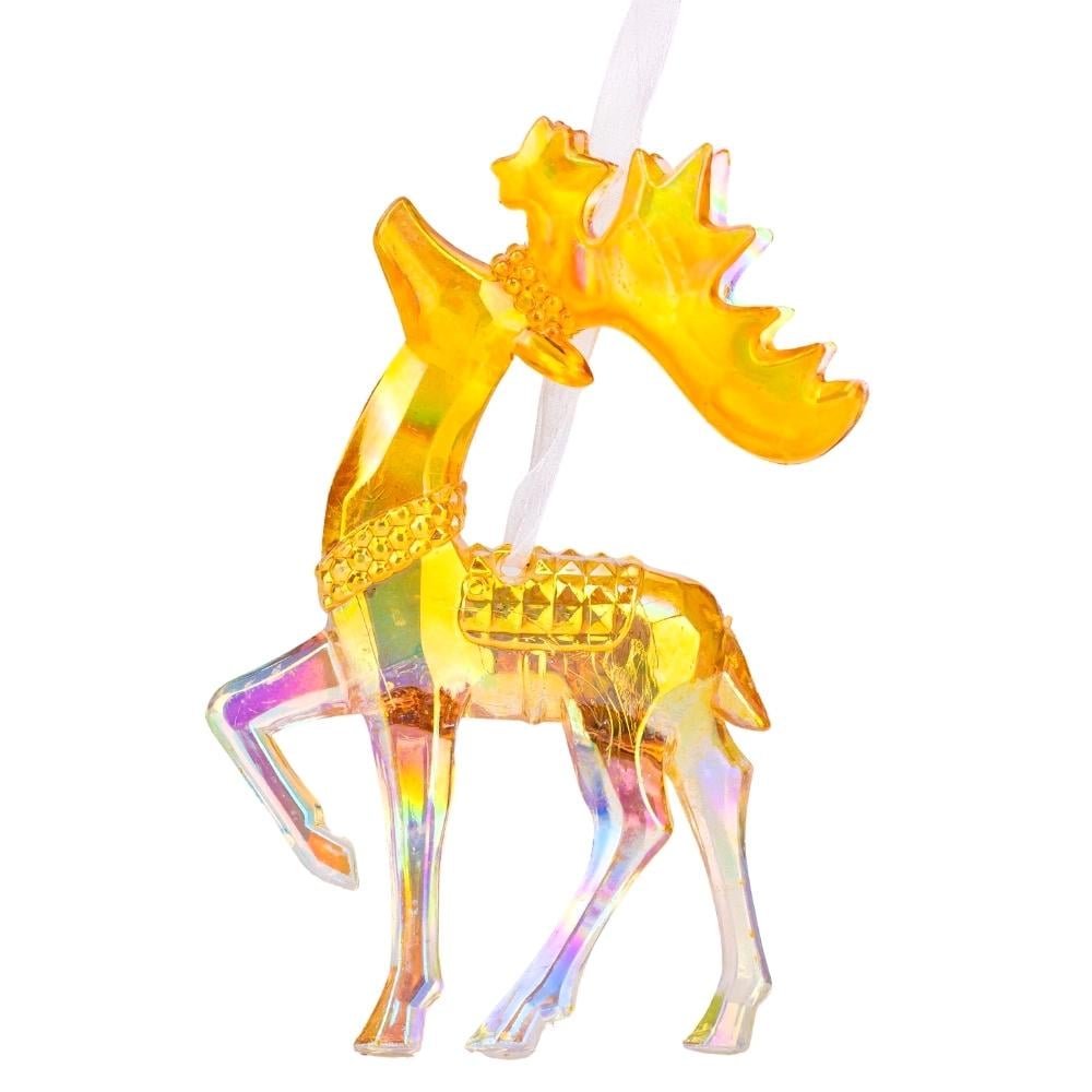 Елочная игрушка Святой олень 13 см 4 шт. (6027-051)