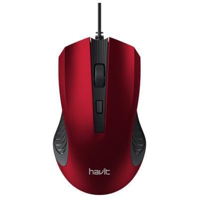 Компьютерная мышка Havit HV-MS752 USB Red (6950676286441)