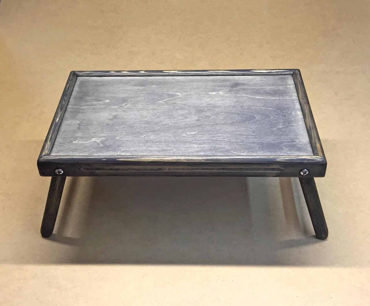 Столик-піднос для сніданку з дерева Даллас Моріон (СТП-000311) - фото 8 Столик-піднос для сніданку з дерева Даллас Моріон (СТП-000311) - фото 8