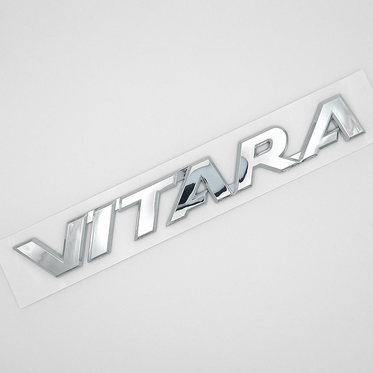 Эмблема надпись Vitara Suzuki ABS 16,7х2,1 см Хром глянцевый (7783154P00)