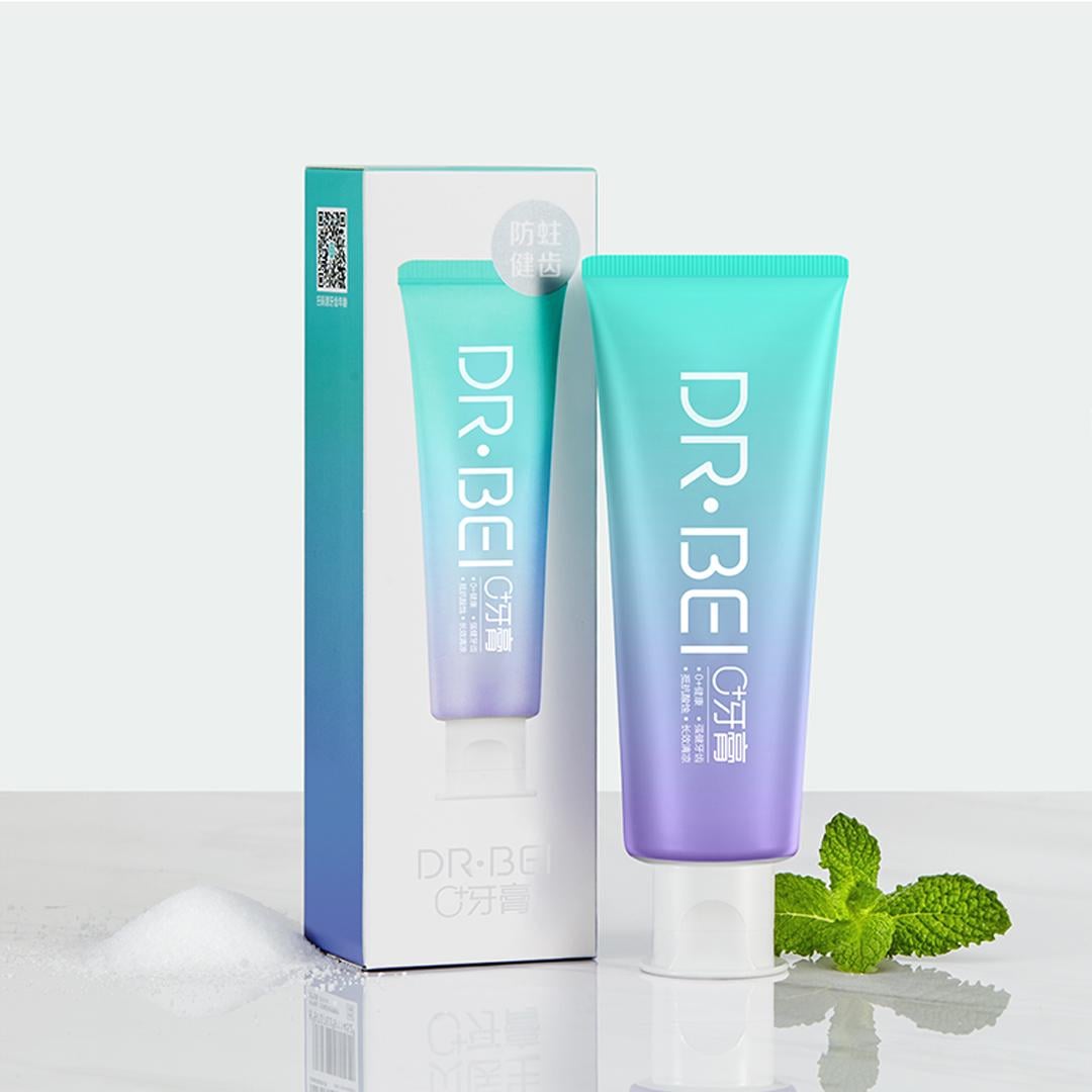 Зубная паста Dr.Bei 0+ Anti Cavity Освежающая мята 100 г - фото 3 Зубная паста Dr.Bei 0+ Anti Cavity Освежающая мята 100 г - фото 3
