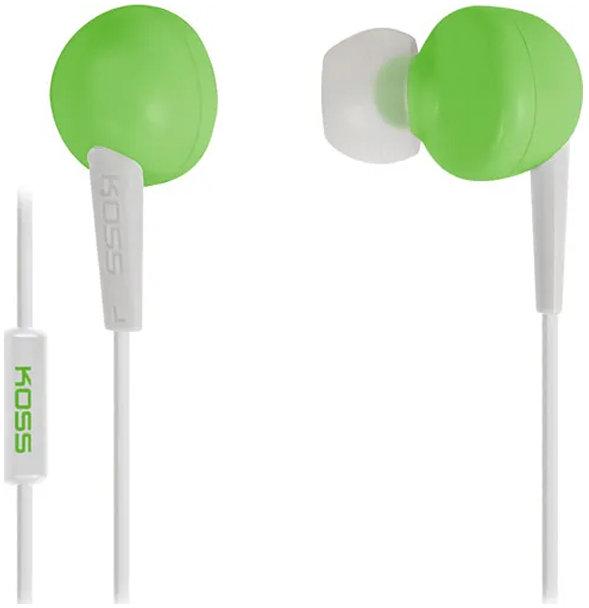 Наушники Koss KEB6iK Mic Green (190874.101)  