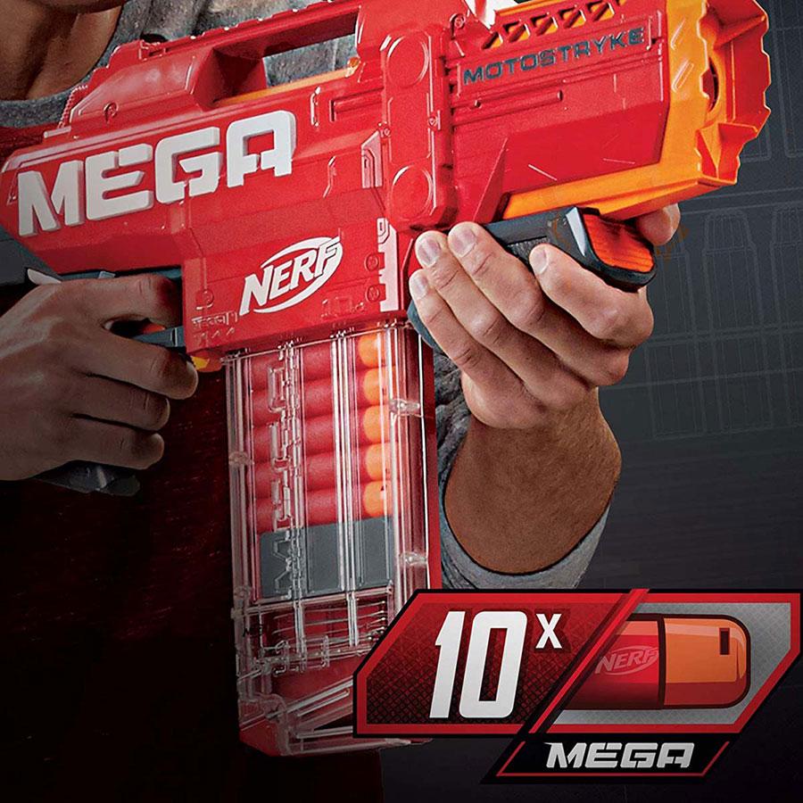 Бластер Nerf Mega Motostryke (E6473) - фото 6 Бластер Nerf Mega Motostryke (E6473) - фото 6