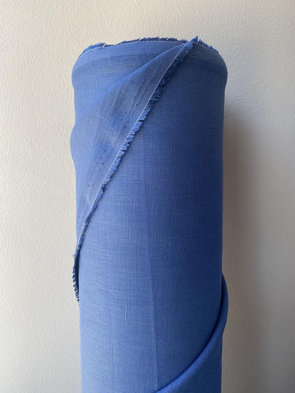 Тканина LINEN PLUS лляна натуральна 143 см 131/369 Синій - фото 8 Тканина LINEN PLUS лляна натуральна 143 см 131/369 Синій - фото 8