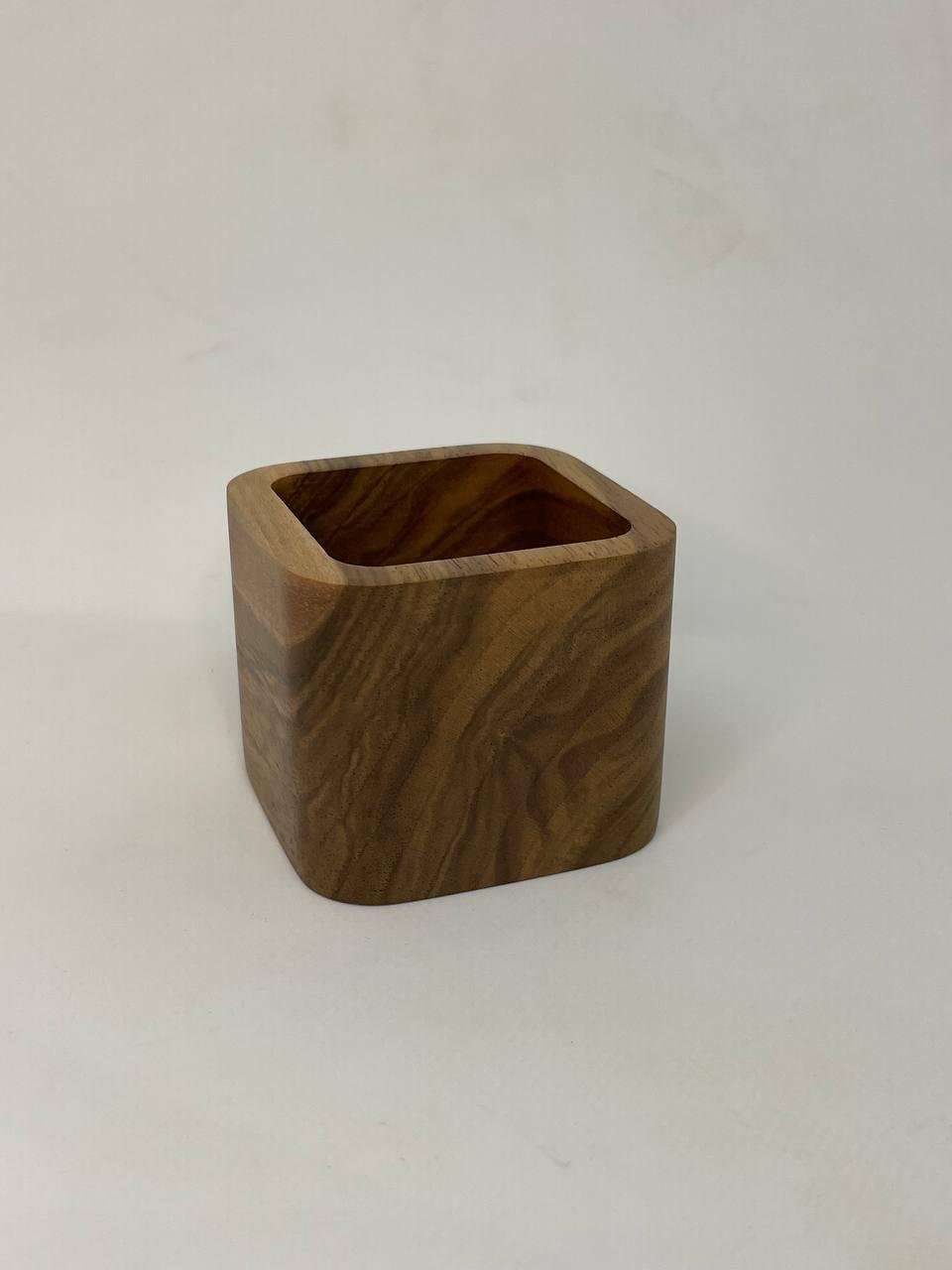 Форма квадратна дерев'яна Walnut для виготовлення свічок ⌀ 6 см (12654119)