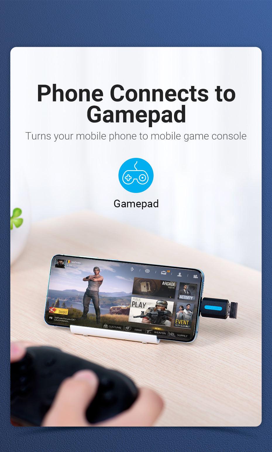 Перехідник Vention Type-C-USB 3.0 OTG 15W 3A/5V USB-C Thunderbolt на USB-A Чорний (CDUB0) - фото 9 Перехідник Vention Type-C-USB 3.0 OTG 15W 3A/5V USB-C Thunderbolt на USB-A Чорний (CDUB0) - фото 9