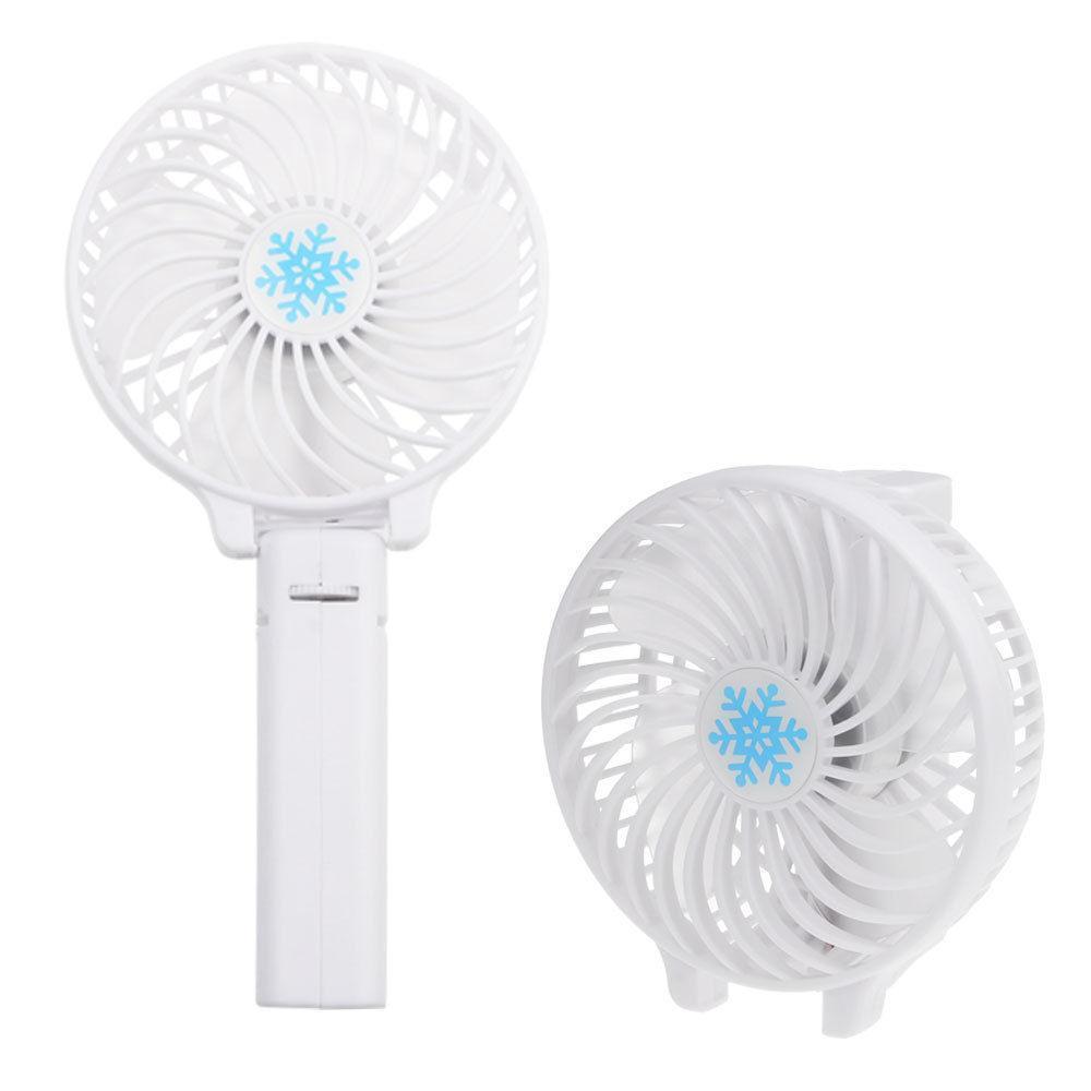 Вентилятор портативний Handy Mini Fan 18650 Білий (200712) - фото 2 Вентилятор портативний Handy Mini Fan 18650 Білий (200712) - фото 2