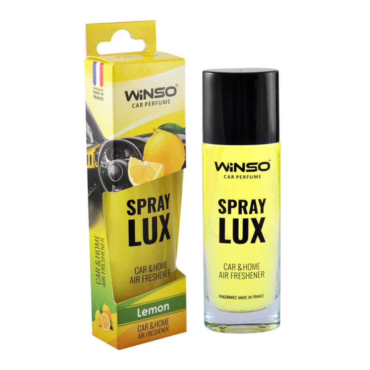 ᐉ Ароматизатор Winso Spray Lux Lemon 55 мл (7263) • Купить в Киеве