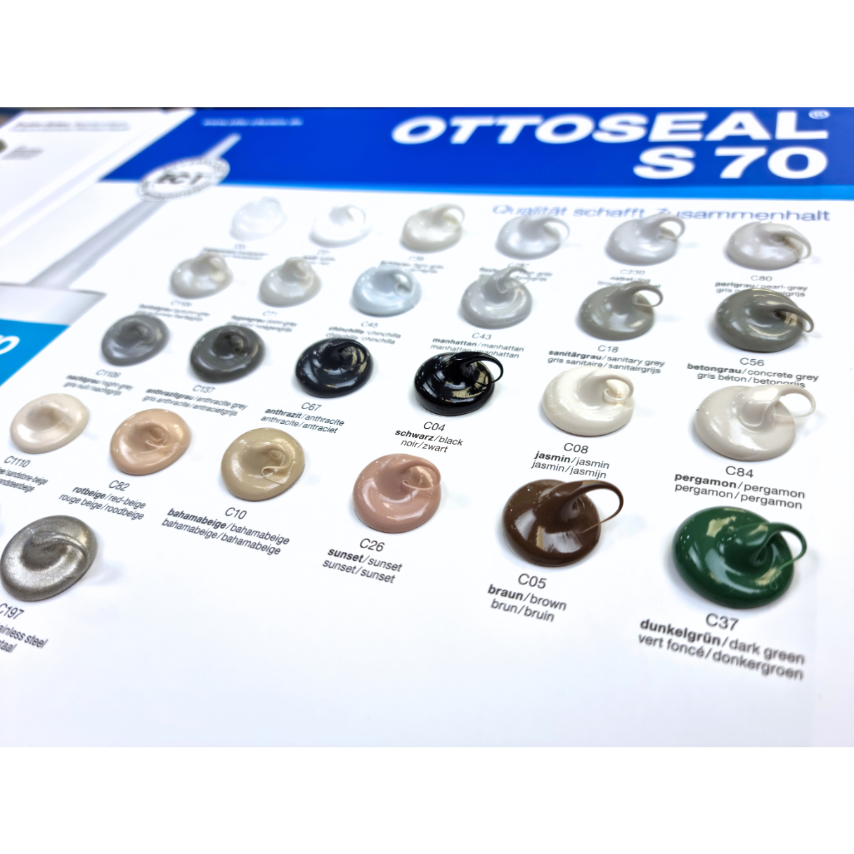 Герметик силиконовый OTTOSEAL S70 C6112 Белый матовый (S70C6112) - фото 5 Герметик силиконовый OTTOSEAL S70 C6112 Белый матовый (S70C6112) - фото 5