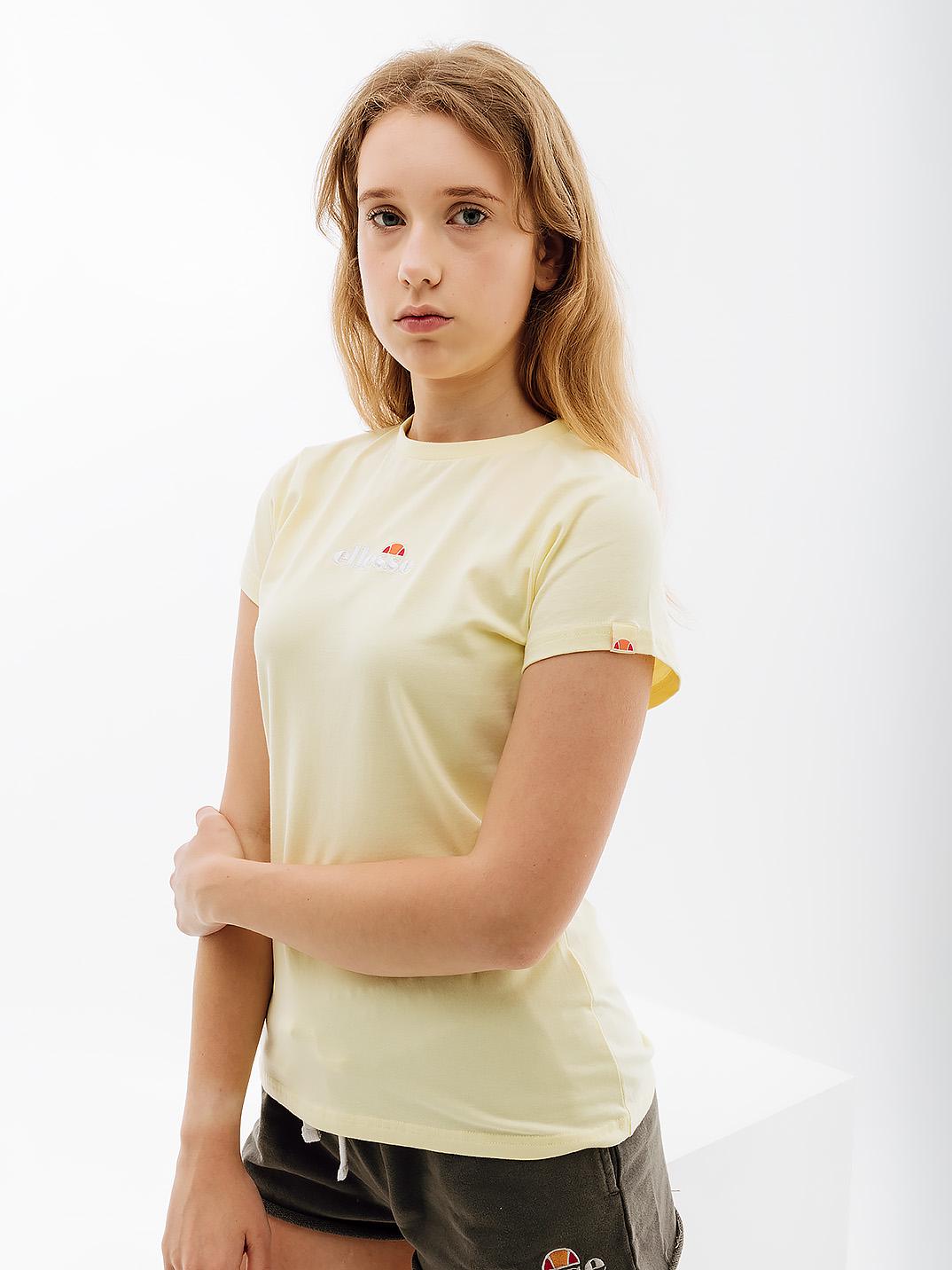 Футболка жіноча Ellesse Ci Tee XS Жовтий (SGJ11885-LIGHT-YELLOW XS)
