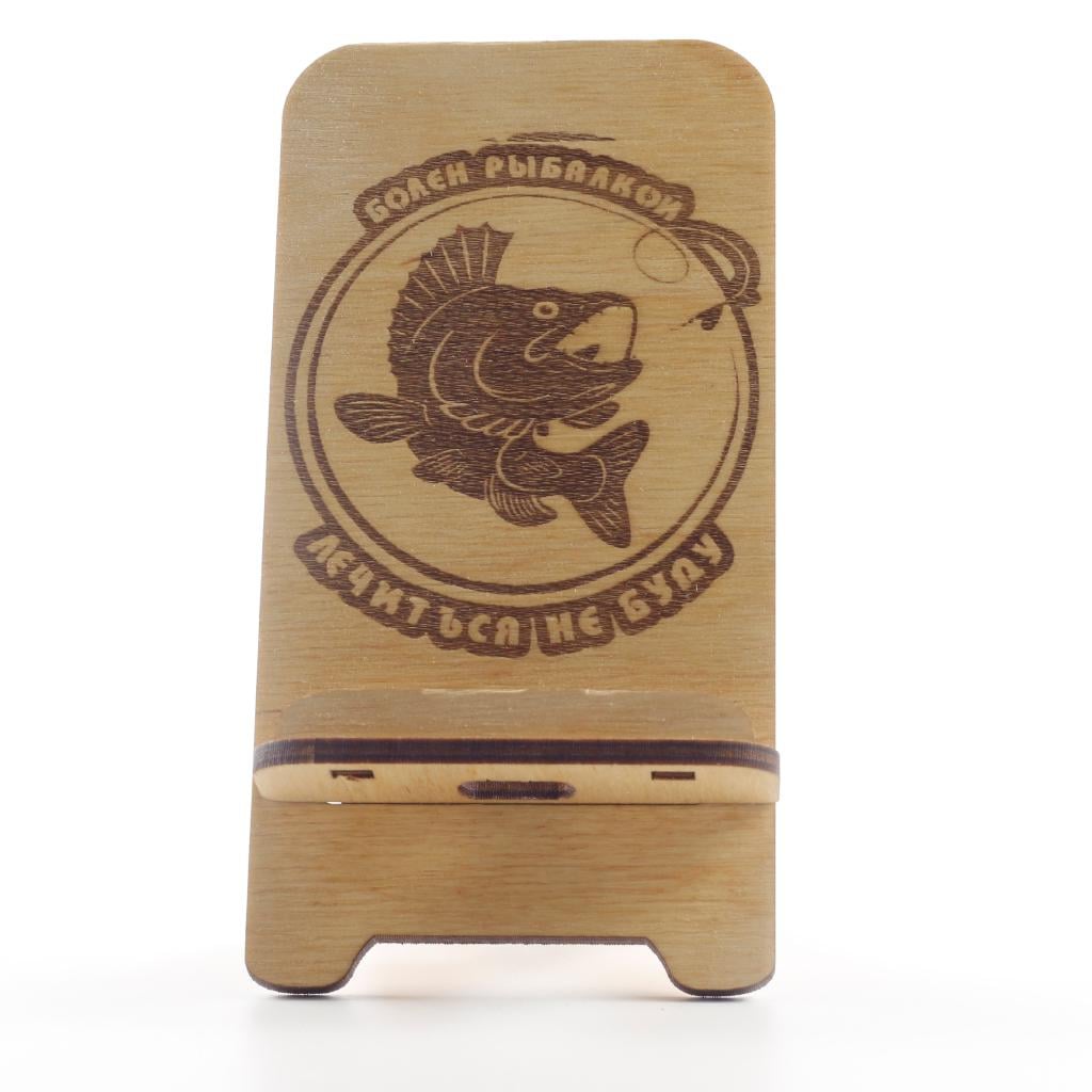 Подставка-держатель для телефона из дерева 43 (03020046)