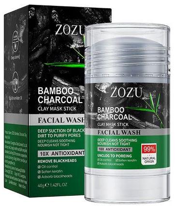 Маска-стик против черных точек и акне Zozu Bamboo Charcoal 40 г (18214)