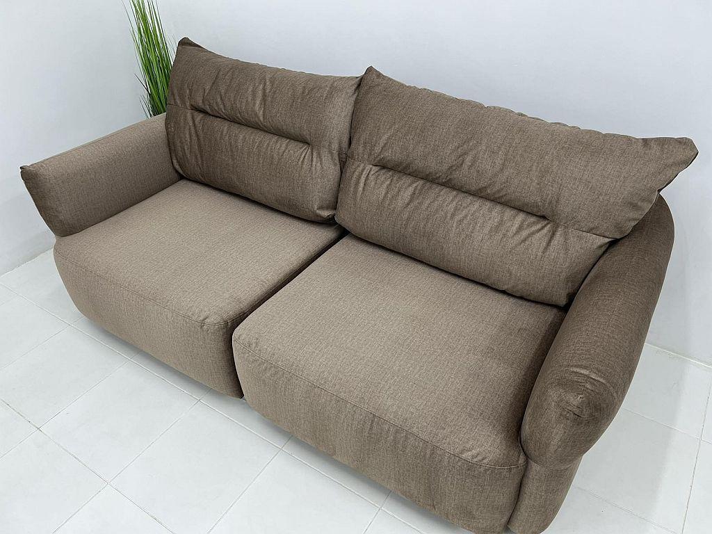 Диван розкладний у вітальню/спальню Нью-Йорк Вуді дерево/ламінована ДСП/тканина Коричневий - фото 2 Диван розкладний у вітальню/спальню Нью-Йорк Вуді дерево/ламінована ДСП/тканина Коричневий - фото 2