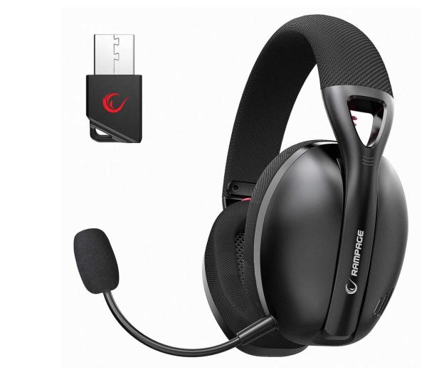 Навушники з мікрофоном Rampage CRACKH11 Black (570006)