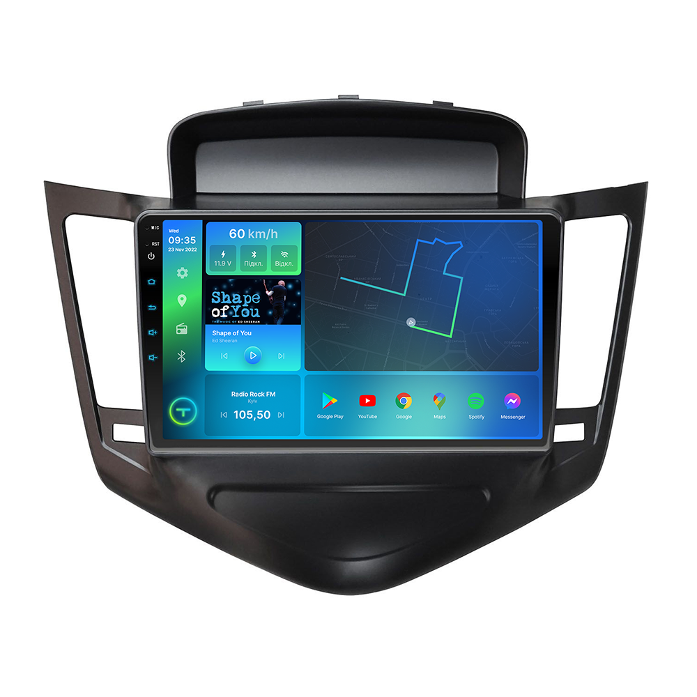 Магнитола штатная Torssen Chevrolet Cruze 11-16 Europe F98256 4G Carplay DSP (202307339)
