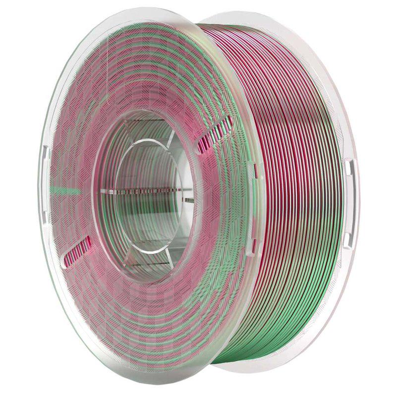 Филамент для 3D-принтера ELEGOO PLA 1 кг Silk Green Red