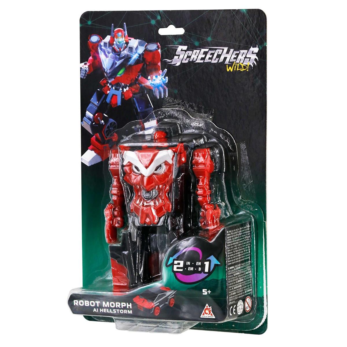 Робот-трансформер Screechers Wild! S5 Хелшторм (EU686152-ks) - фото 6