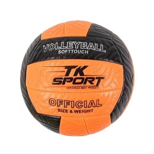 Мяч волейбольный TK Sport р. 5 Черный/Оранжевый (C 44405) Мяч волейбольный TK Sport р. 5 Черный/Оранжевый (C 44405)