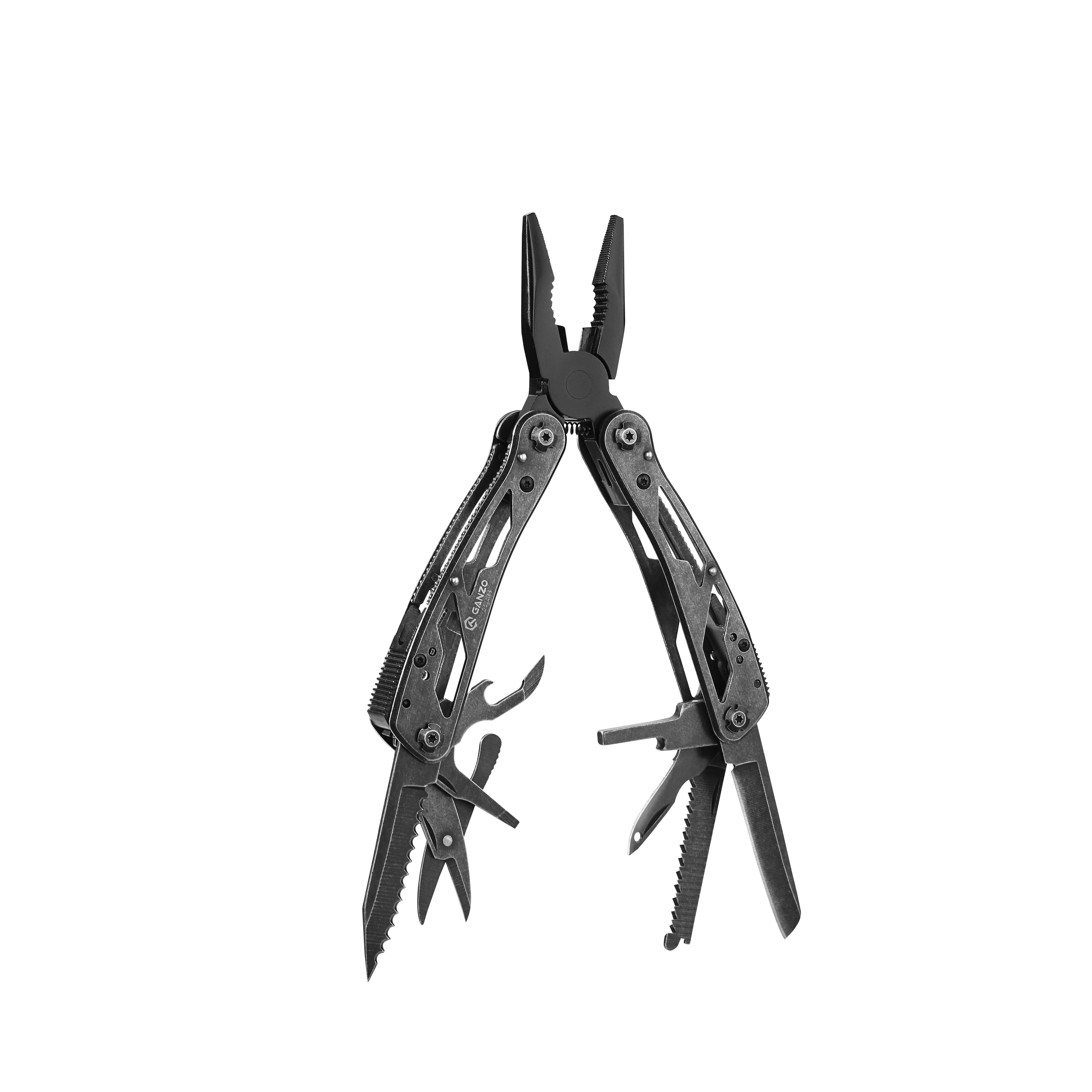 Мультитул Ganzo G202BS количество функций 24 (G202BS)