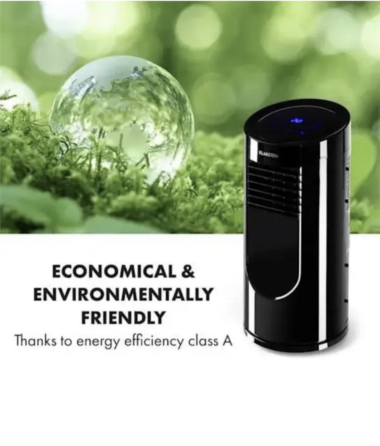 Кондиціонер мобільний KLARSTEIN Metrobreeze Miami 9000 BTU/2,6 кВт 950 Вт 26-44 м2 Чорний (10034679) - фото 5 Кондиціонер мобільний KLARSTEIN Metrobreeze Miami 9000 BTU/2,6 кВт 950 Вт 26-44 м2 Чорний (10034679) - фото 5