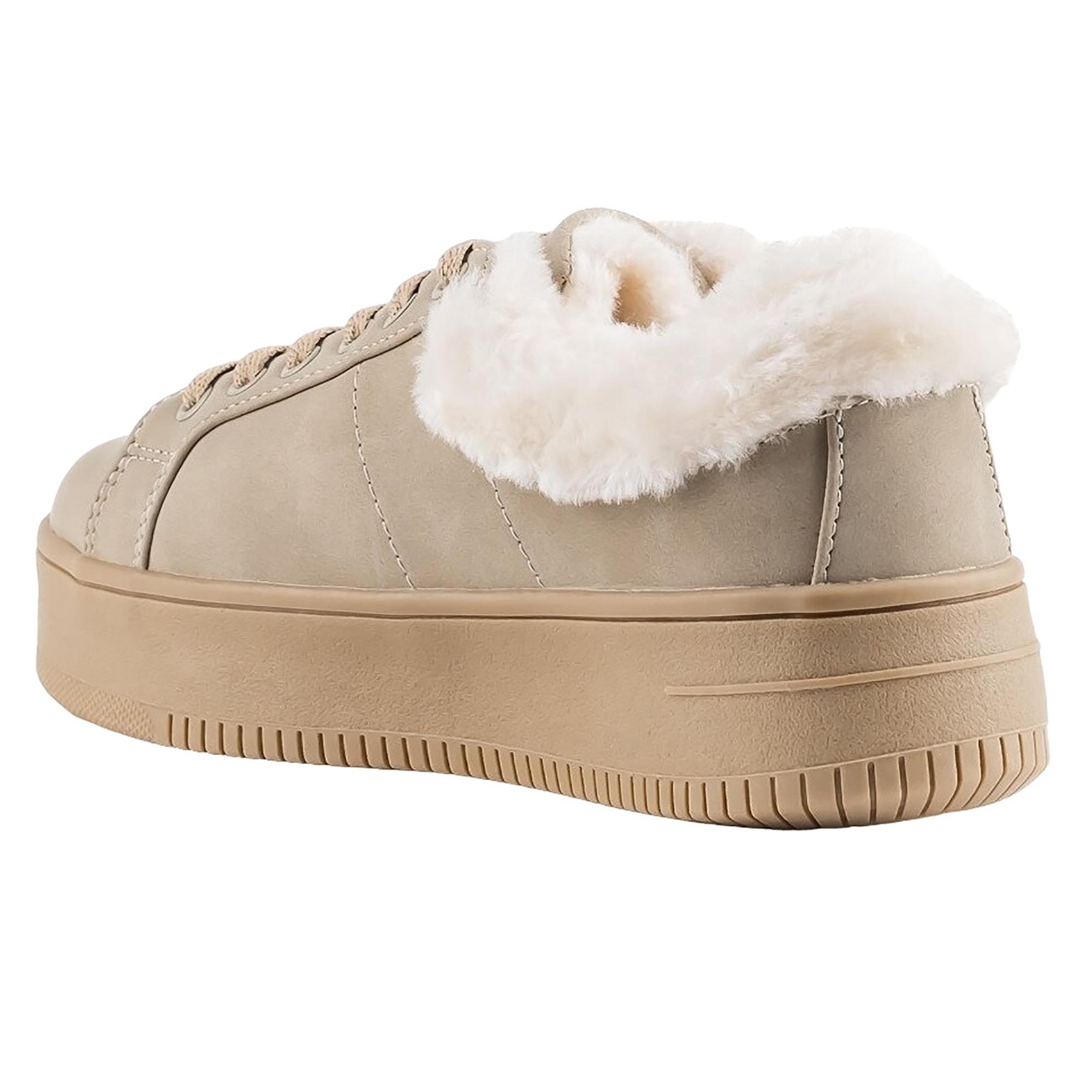 Кеди жіночі зимові Kinetix р. 37 Бежевий (010023-37) - фото 3