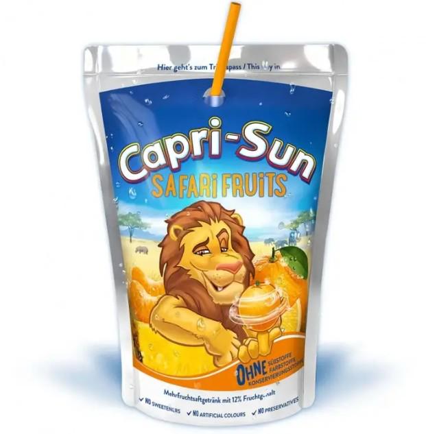Сок Capri-Sun Safari Fruits Мультифрукт 200 мл