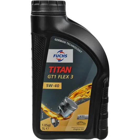 Моторное масло Fuchs Titan GT1 Flex 3 5W-40 1 л (601896965) Моторное масло Fuchs Titan GT1 Flex 3 5W-40 1 л (601896965)