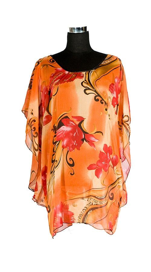 Блузка из вискозы размер 50-56 (601138625)