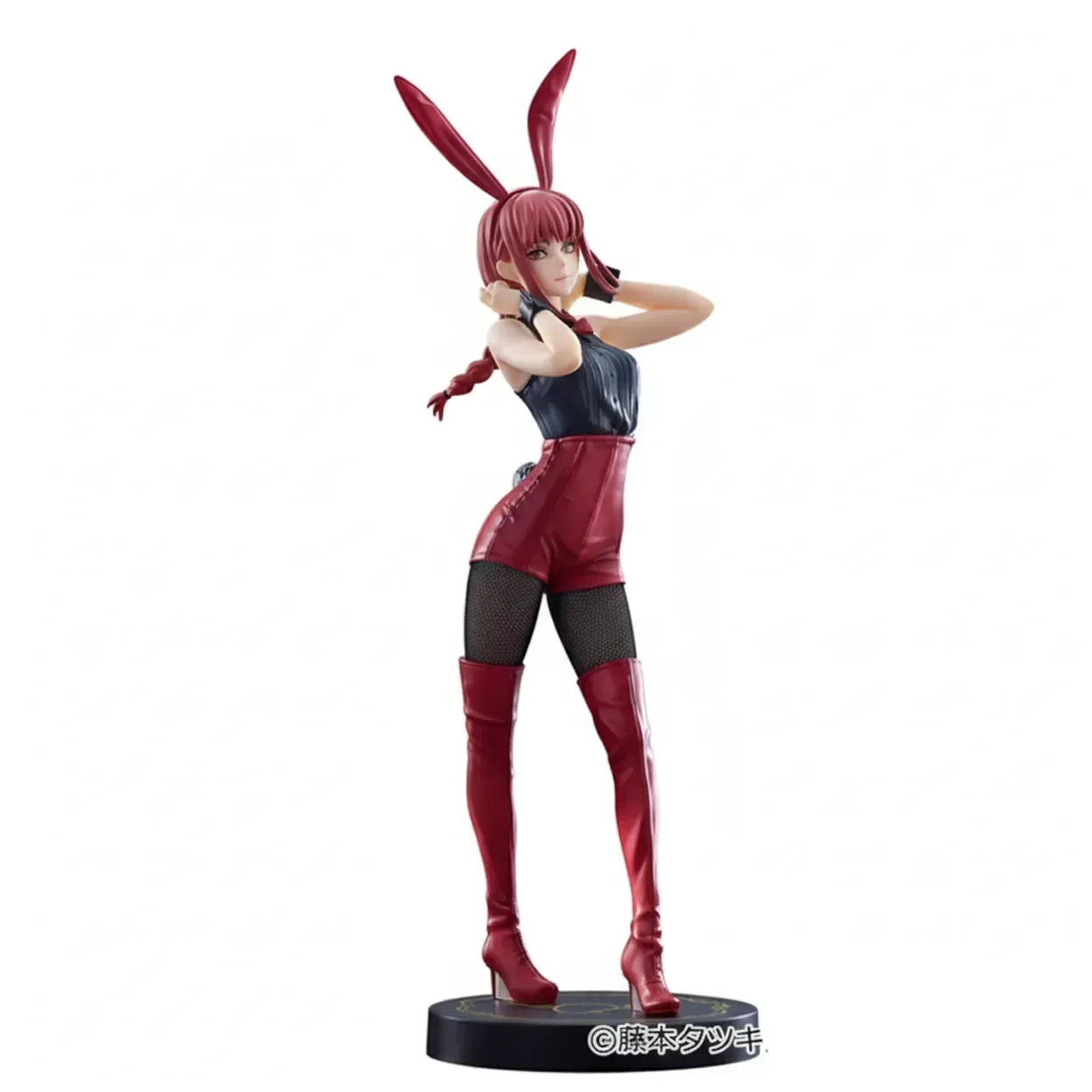 Фигурка Furyu Бани Макима Makima BiCute Bunnies Red Ver Человек бензопила 30 см