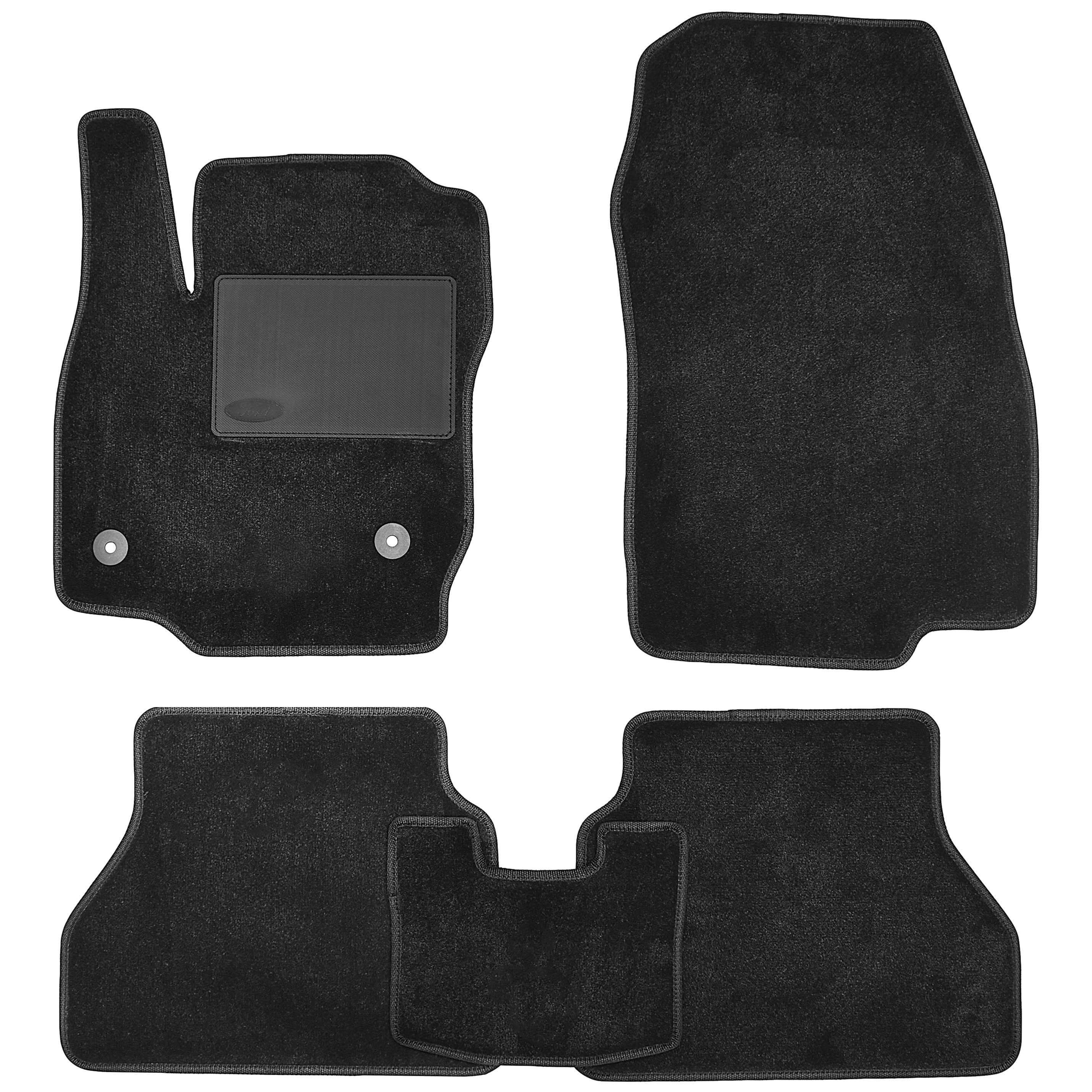 Коврики Optimal в салон для Ford B -Max 2012/2020 текстильные Черный