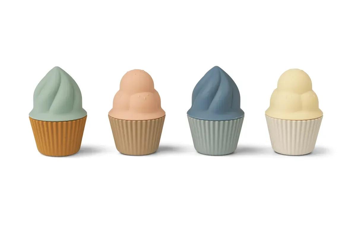 Іграшка силіконова Кекси Кей Liewood Kate cupcakes 4 pack